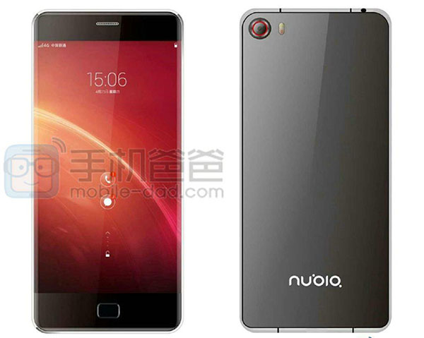 [Image]Newly Leaked Renders of Nubia Z9's Show Galaxy S6 Edge-Like Design