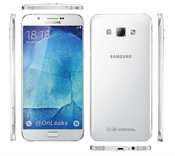 Samsung Galaxy A8 Leaks Again In New Renders Gets Priced Gsmarena Com News