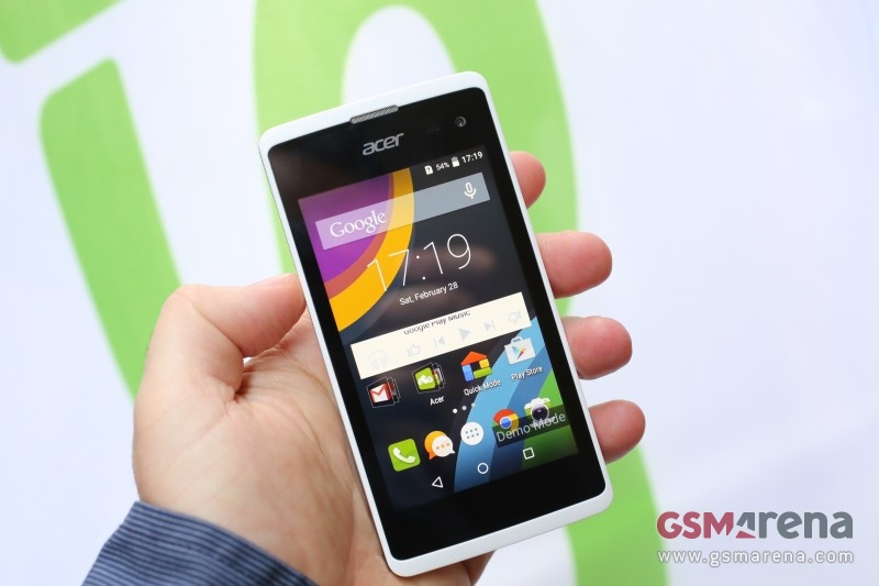 Android 5g. Acer Liquid z220.