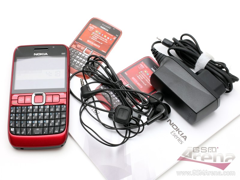 Nokia e63 pictures official photos